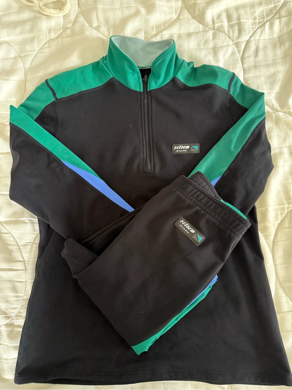 Vintage Hind DryLite Jacket & Leggings Running Set Size Small